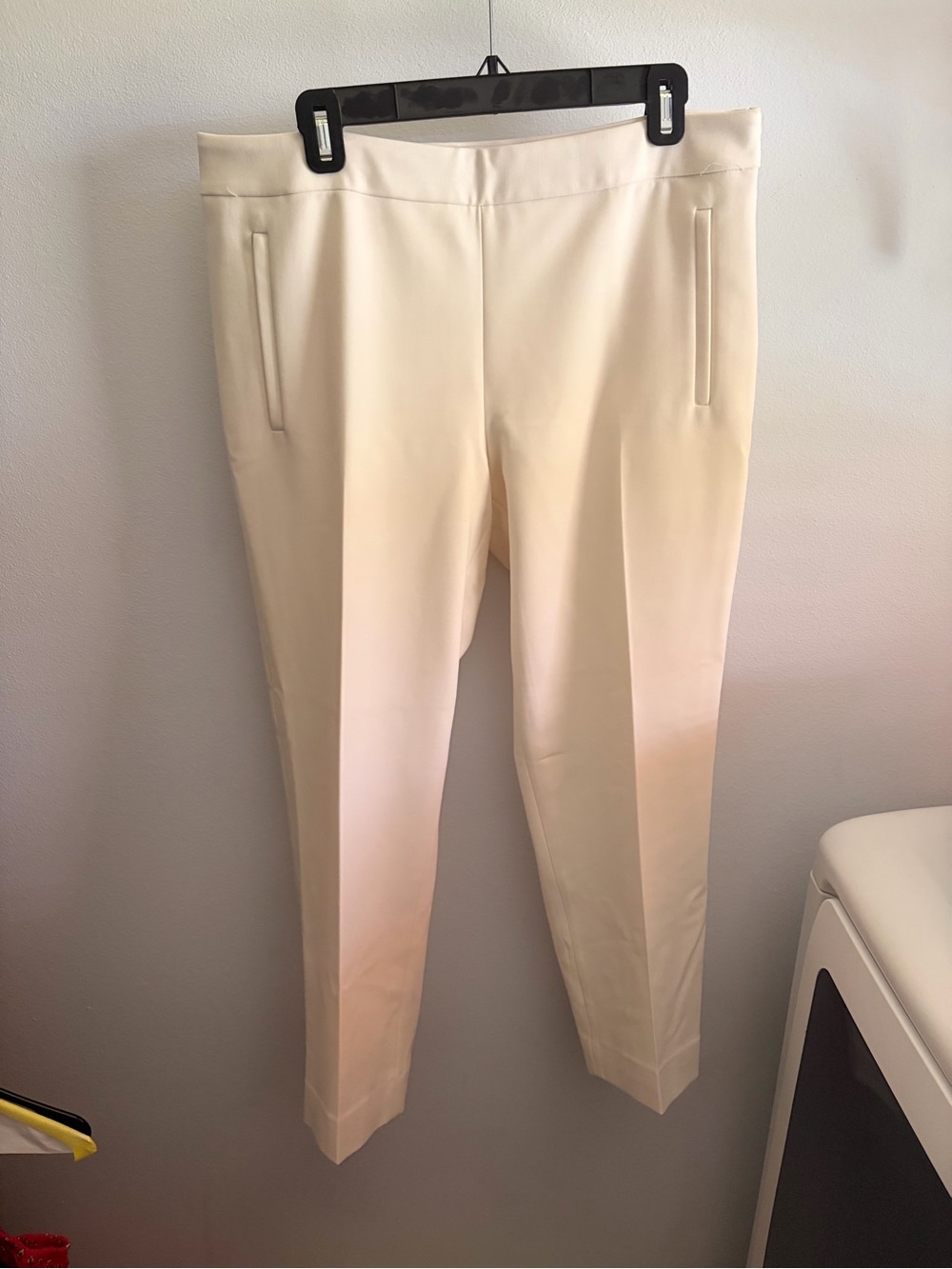 The Limited Cream Slim Ankle Dress Pants Trousers Women's Size 12
